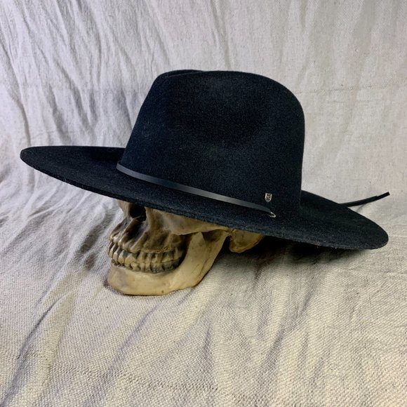 Brixton Field Utility Hat Wide Brim Black - Picture 3 of 7